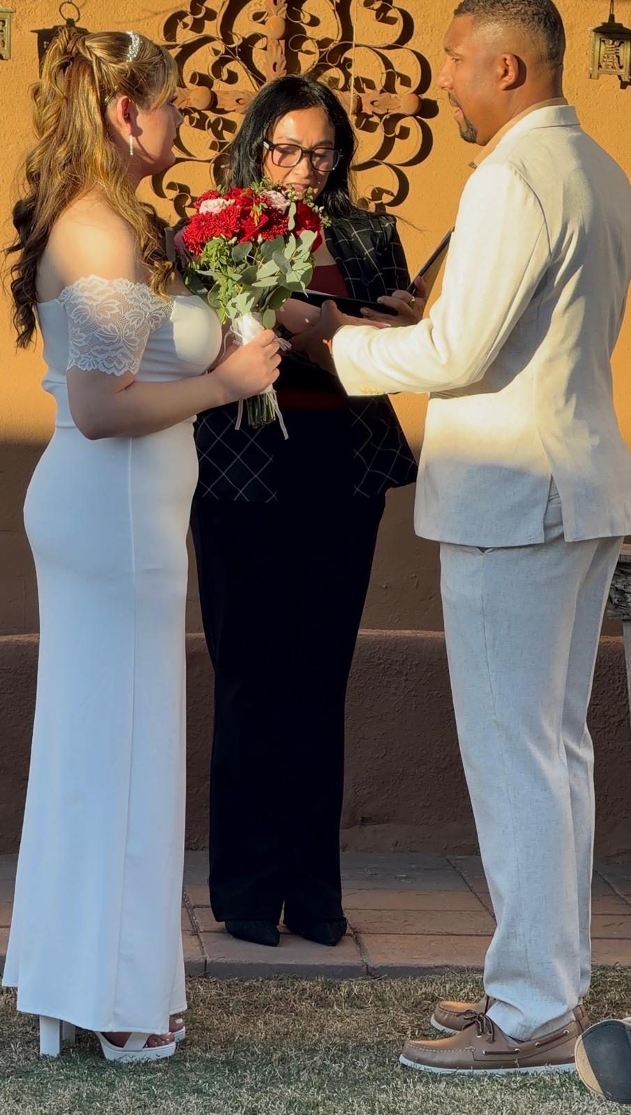 Momento de la ceremonia